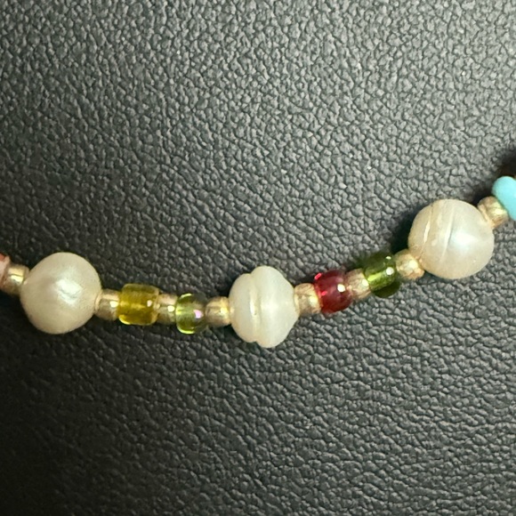 White Pearl and Crystal Necklace Collection - Picture 5 of 15